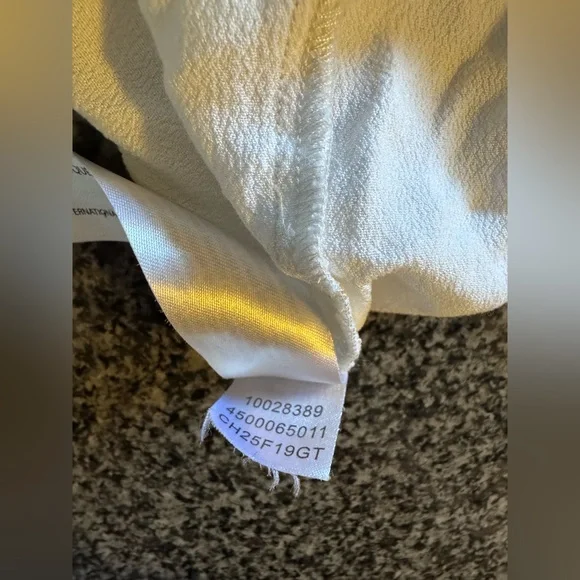 Ariat White Collared Shirt with Studs - Picture 9 of 9